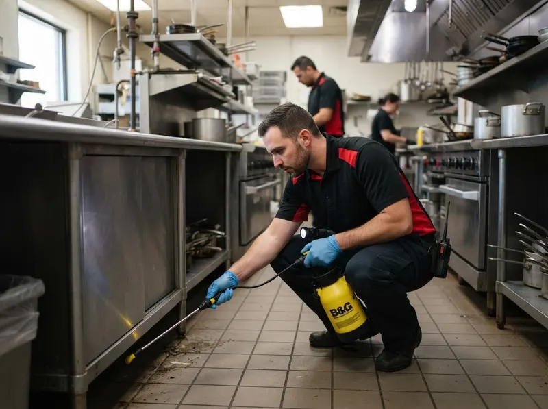 Commercial Kitchen Pest Service in Dallas, TX